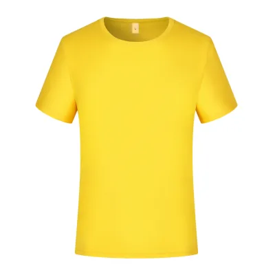 Unisex Summer Small Square Breathable Pattern Crew Neck Short Sleeve Quick-Drying Polyester T-Shirt Custom