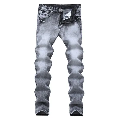 Men's Fashion Casual Straight Plus Size Denim Jeans
