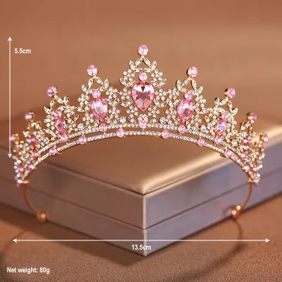 Kids Girls Casual Cute Party Rhinestone Crown Hairband