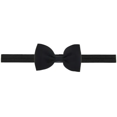 Baby Solid Color Cloth Bow Hair Band Side Clip - Kids Accessories