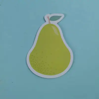 Simple Creative Cute Fruit Shape Reusable Post-It Notes Sticky Pads 30 Pages