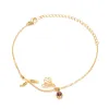 January Flower Bracelet
