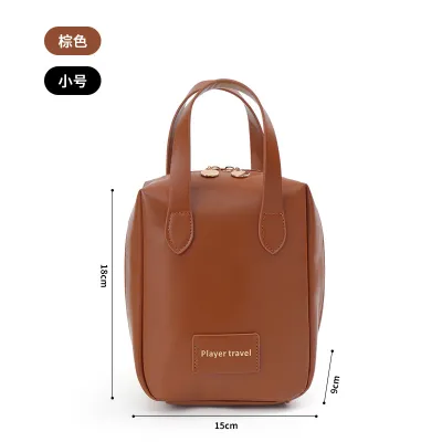 Women Simple Fashionable Portable Large Capacity Toiletries Cosmetic Bag