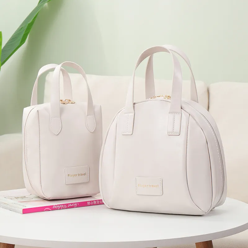 Women Simple Fashionable Portable Large Capacity Toiletries Cosmetic Bag