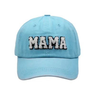 Papa Mama Mini Baseball Cap Family Outdoor Summer Hat for Mom Dad