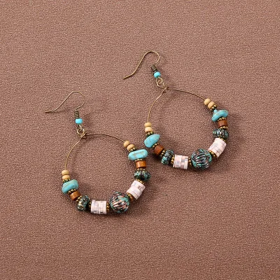 Bohemian Ethnic Style Vintage Zinc Alloy Earrings