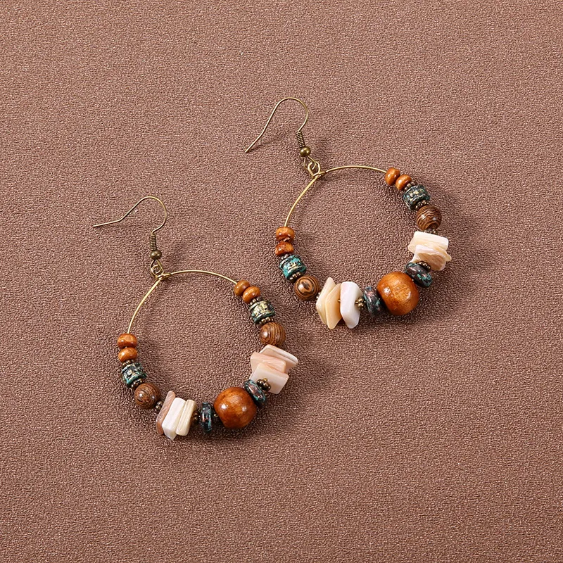 Bohemian Ethnic Style Vintage Zinc Alloy Earrings