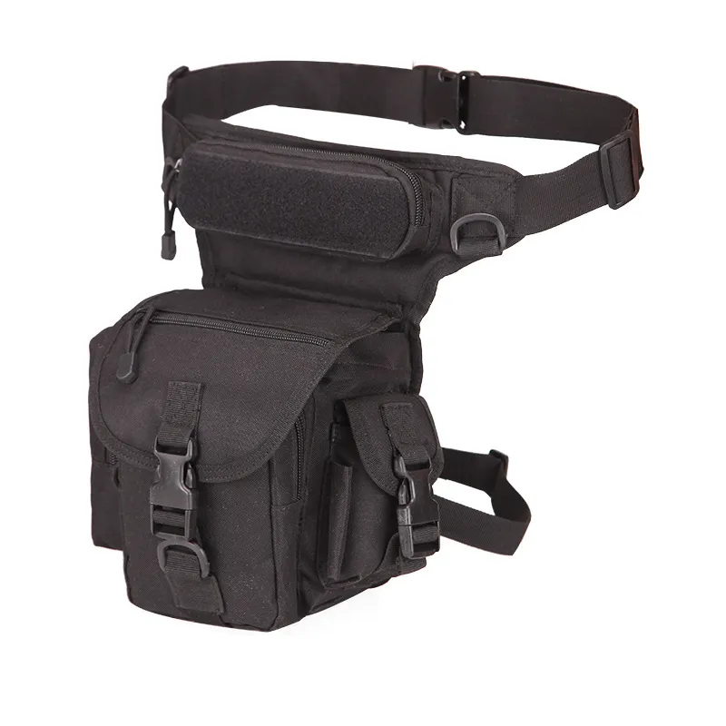 Simple Unisex Fashion Oxford Cloth Camouflage Sports Leg Bag Belt