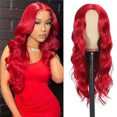 Women Fashion Natural Mid-Length Curly Wig Beauty Hair