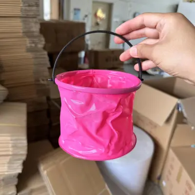 Stainless Steel Telescopic Children Toy Fishing Net with Nylon Mesh