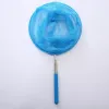 Stainless Steel Telescopic Fishing Net 【Blue]