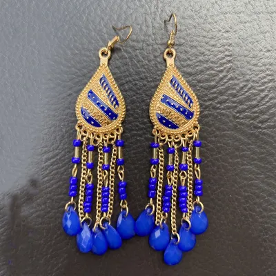 Bohemian Ethnic Style Retro Tassel Earrings