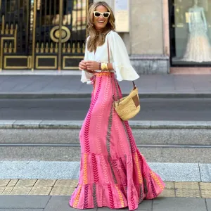 Bohemian Vacation Women Casual Skirt