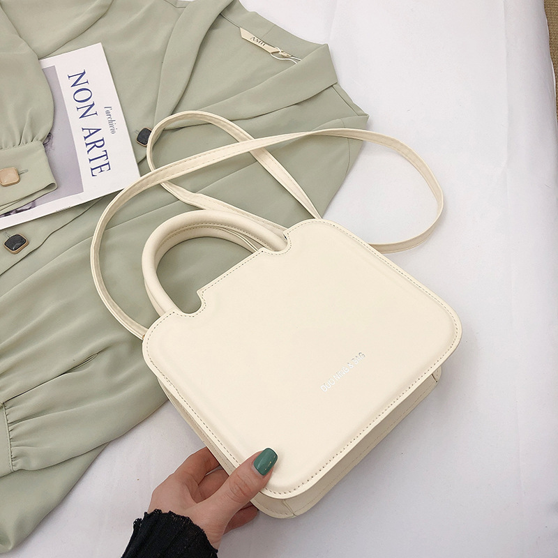 Wholesale Women Fashionable Simple Solid Color Square Handle