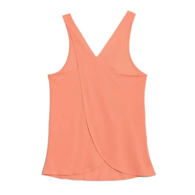 Women's Quick-Dry Back Split Tank Top for Summer Sports Fitness