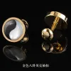 Golden Gossip Shell Cufflinks
