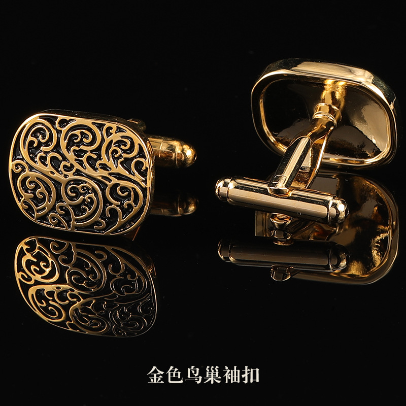 Wholesale Men Simple Pattern Rhinestone Suit Shirt Cufflinks Wholesale Men Simple Pattern Rhinestone Suit Shirt Cufflinks