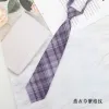 Lavender Plaid Tie