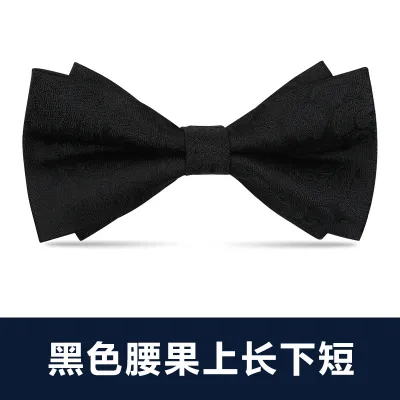 Men Simple British Style Business Dress Bow Tie