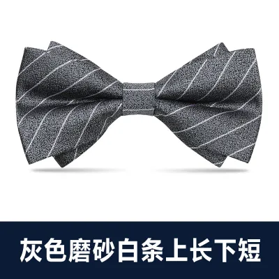 Men Simple British Style Business Dress Bow Tie