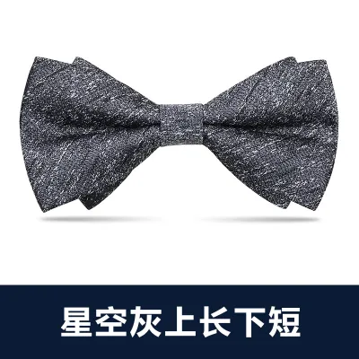 Men Simple British Style Business Dress Bow Tie