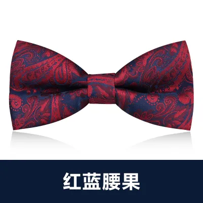 Men Simple British Style Business Dress Bow Tie