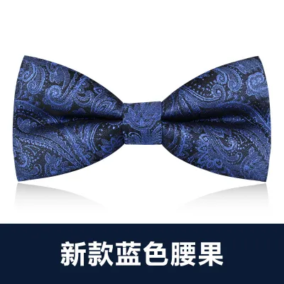 Men Simple British Style Business Dress Bow Tie