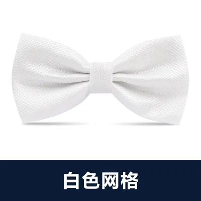 Men Simple British Style Business Dress Bow Tie