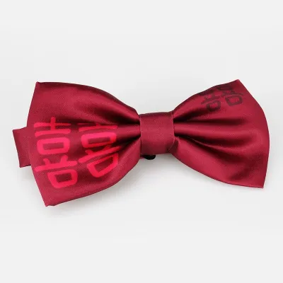 Men Simple British Style Business Dress Bow Tie