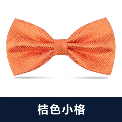Men Simple British Style Business Dress Bow Tie