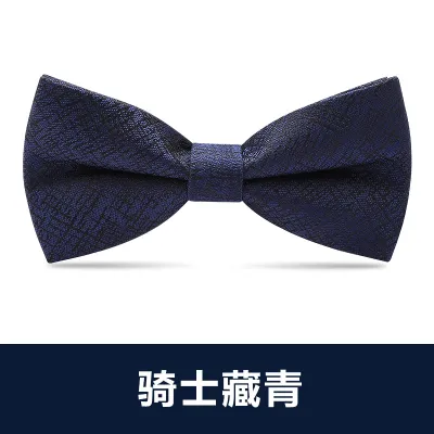 Men Simple British Style Business Dress Bow Tie