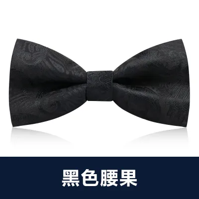Men Simple British Style Business Dress Bow Tie