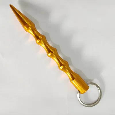 Creative Women Anti-Body Wolf Stick Aluminum Keychain
