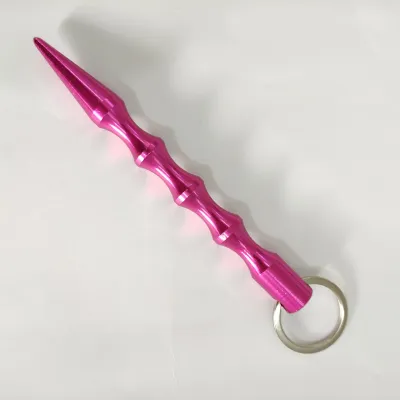 Creative Women Anti-Body Wolf Stick Aluminum Keychain