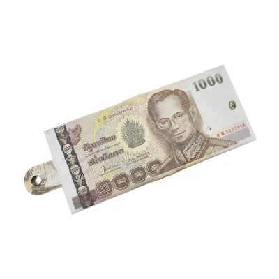 Creative Printed Canvas Wallet for Men with Cotton Lining