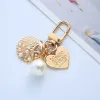 Gold Shell Keychain