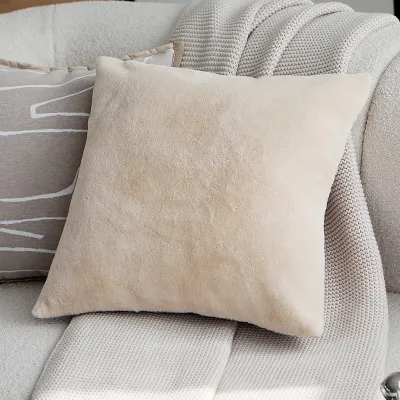 Creative Forest Cream Modern Simplicity Living Room Sofa Cushion Cover
