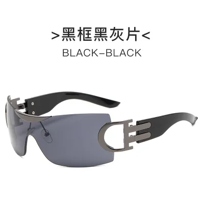 Fashion Frameless Y2K Technology Sense Sunglasses