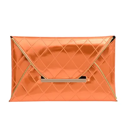 Women Fashion Sequin Large Capacity Envelope Purses PU Urban Simplicity
