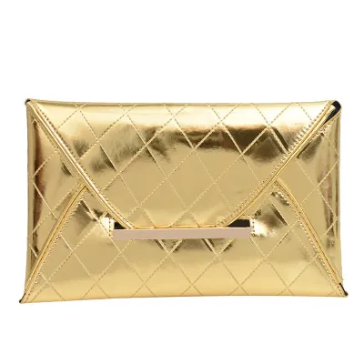 Women Fashion Sequin Large Capacity Envelope Purses PU Urban Simplicity
