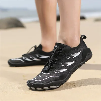 Unisex Outdoor Beach Swimming Quick-Dry Non-Slip Wading Shoes Low Top