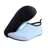 Color-Split Rubber Bottom-Aqua