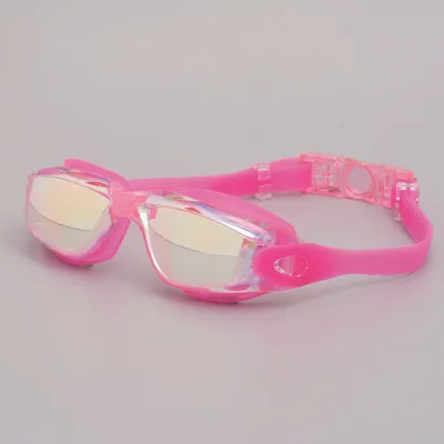 Adult Anti-Fog Waterproof HD Plating Swimming Goggles for Women