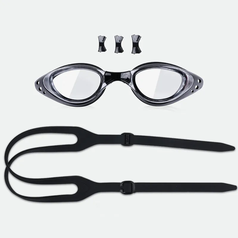 Adult Swimming Waterproof Anti-Fog Goggles