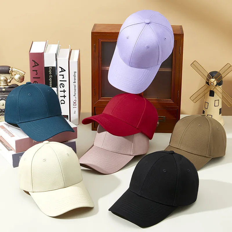 Summer Neutral Simple Solid Color Sun Visor Cap