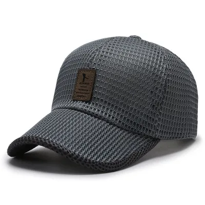 Simple Neutral Mesh Breathable Dome Cap