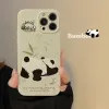 Embroidered Green Panda Butt