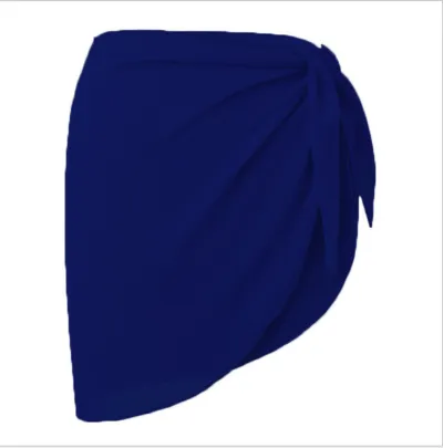 Women Chiffon Lace-Up Shawl Swimwear Cover-Ups