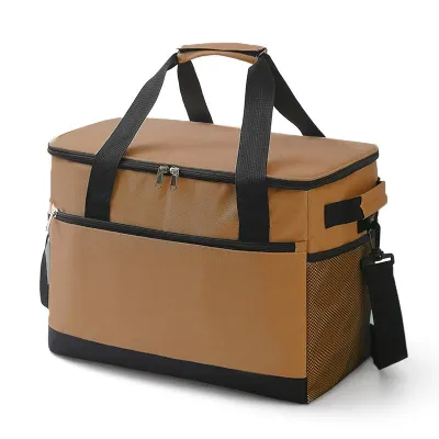 Large Capacity Oxford Cloth Thickened Waterproof Insulated Lunch Bag for Picnic