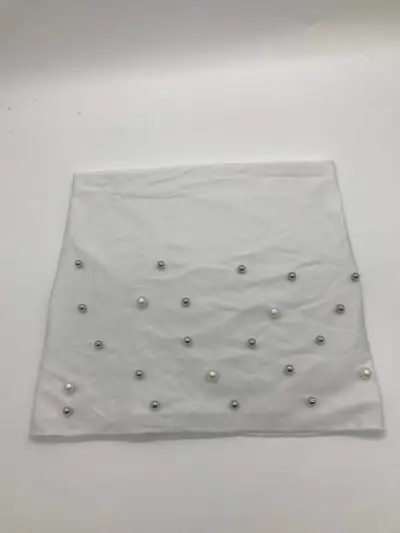 Women's Fashion Solid Color Pearl Towel Hat